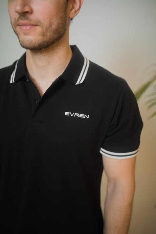 Soft Classic Tipped Polo BLACK