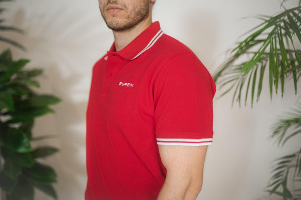 Soft Classic Tipped Polo RED